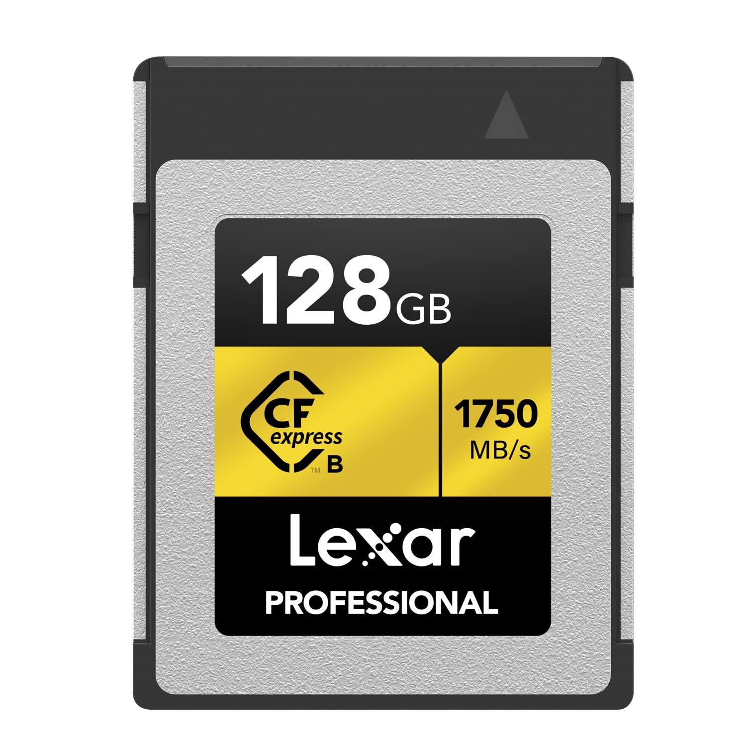 Lexar Professional GOLD Series 128GB CFexpress Card Type B CF Up to 1750MB/s Read Adopt PCIe 30 and NVMe Memory for Photographer Videographer (LCXEXPR128G-RNENG)