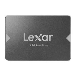 Lexar NS100 25 SATA III 6Gb/s Internal 512GB SSD Solid State Drive Up To 550MB/s Read for Laptop Desktop Computer/PC (LNS100-512AMZN)