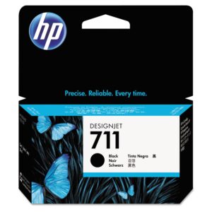 HP 711 - CZ129A 1 x Black Ink cartridge For DesignJet T120 ePrinter T520