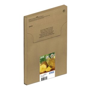 Epson 604 Pineapple Genuine Multipack Eco-Friendly Packaging 4-Colours Ink Cartridges