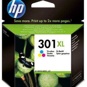 HP CH564EE#301 - INK CARTRIDGE NO 301 XL C/M/Y BLISTER