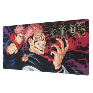Grupo Erik Jujutsu Kaisen XXL Mouse Mat - Desk Pad 315" x 1378" Non-Slip Rubber Base Gaming Keyboard Merch
