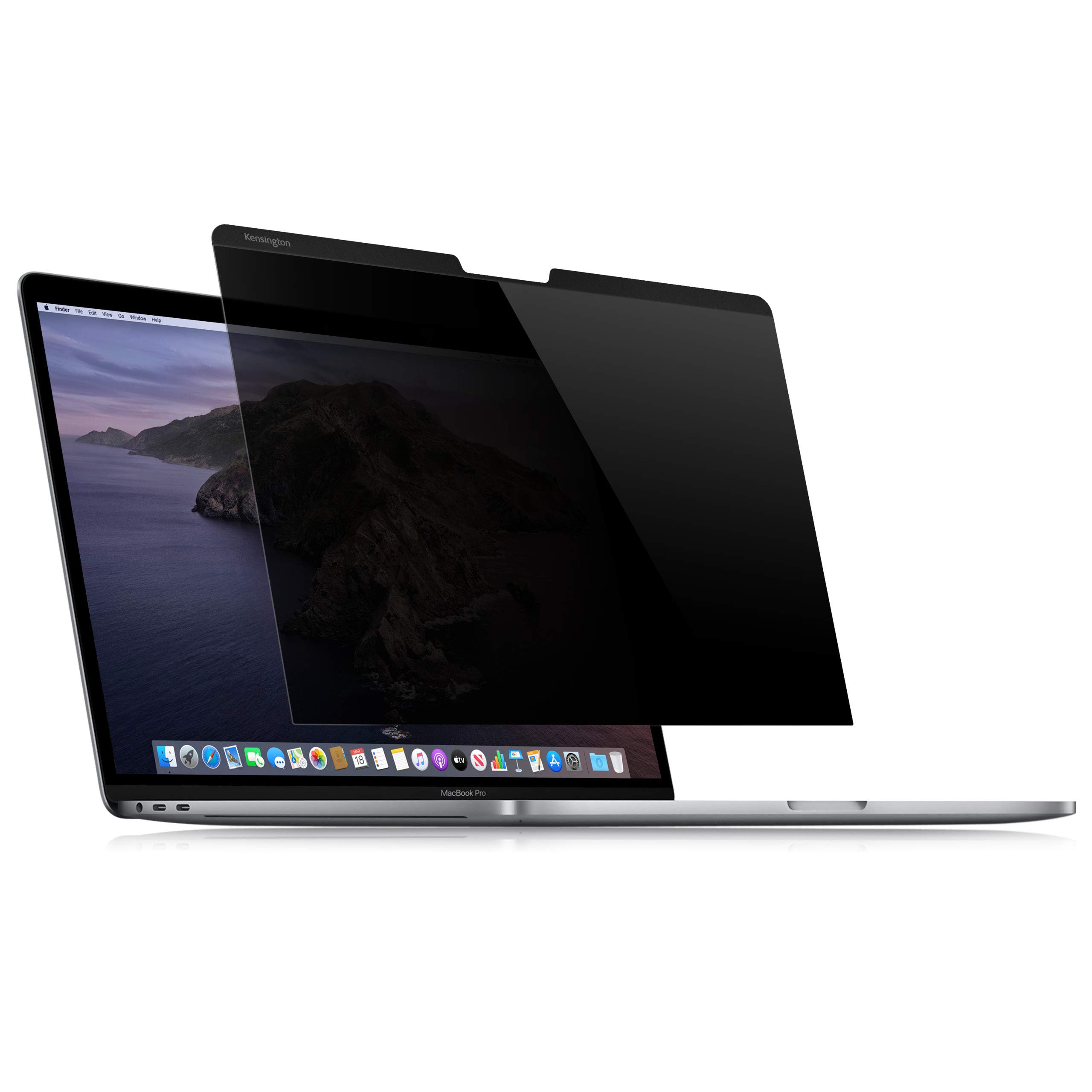 Kensington Laptop Screen Privacy Filter for Apple MacBook Pro 13 Inch - Fits 2016 2017 2018 & 2019 Models Air Magnetic Attachment (K64490WW) Blue