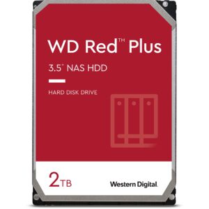 Western Digital Red 2TB 35 Inch NAS Internal Hard Drive - 5400 RPM WD20EFRX