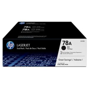 HP CE278AD 78A Original LaserJet Toner Cartridges Black Multipack Packaging May Vary