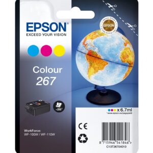 Epson 267 Globe Multipack Ink Cartridges