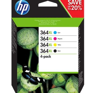 HP N9J74AE 364XL High Yield Original Ink Cartridges Black/Cyan/Magenta/Yellow Multipack