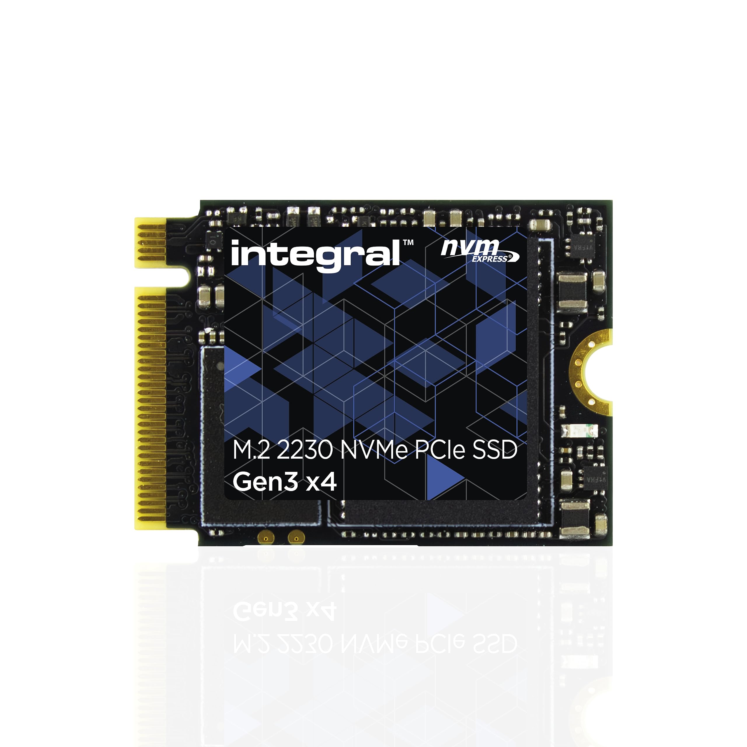 Integral 1TB M2 NVMe 2230 PCIe Gen3 x4 SSD READ speed up to 3400MB/s WRITE 3000MB/s Internal Solid State Drive Valve Steam Deck Microsoft Surface Pro PC & laptop compatible