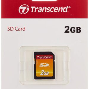 Transcend TS2GSDC 2GB Secure Digital (Standard) Memory Card blue