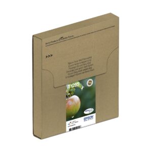 Epson T1295 Apple Genuine Multipack Eco-Friendly Packaging 4-colours DURABrite Ultra Ink CartridgesCyan