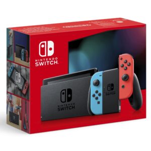 Nintendo Console Switch avec Joy-Con bleu non et rouge