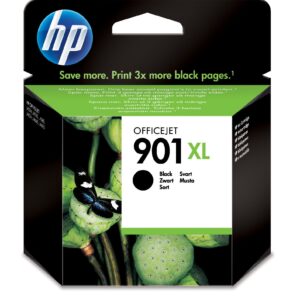 HP Black Officejet Ink Cartridge 901 X L Cartridges 20 to 80 HR -40 60 C 15 32 116 36 115 mm 70 g