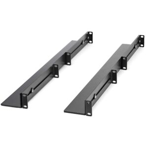 StarTechcom 1U 19 inch Server Rack Rails - 24-36 Adjustable Depth Universal 4 Post Mount Network Equipment/Server/UPS Mounting Rail Kit HPE ProLiant Dell PowerEdge (UNIRAILS1UB)