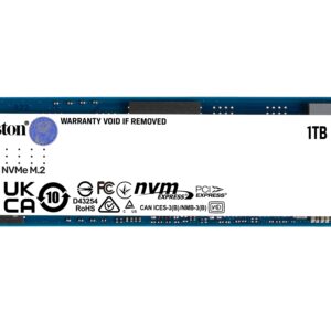 Kingston NV2 NVMe PCIe 40 Internal SSD 1TB M2 2280 -SNV2S/1000G