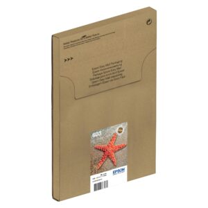 Epson 603 Starfish Genuine Multipack Eco-Friendly Packaging 4-Colours Ink Cartridges