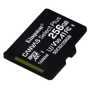 Kingston Canvas Select Plus microSD Card SDCS2/256 GB SP Class 10