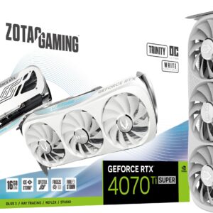 Zotac Geforce RTX 4070 Ti Super Trinity OC White Edition 16GB