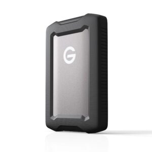 SanDisk Professional 4TB G-Drive ArmorATD portable rugged external hard drive HDD up to 130 MB/s Dust Drop Shock & Water resistant USB-C (5Gbps) USB 30 Thunderbolt 3