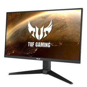 ASUS TUF Gaming VG279QL1A HDR Monitor - 27 Inch Full HD (1920 x 1080) IPS 165Hz (Above 144Hz) 1 ms MPRT Extreme Low Motion Blur G-SYNC Compatible ready DisplayHDR 400 Black