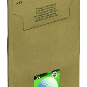 Epson 34 Golfball Genuine Multipack Eco-Friendly Packaging 4-colours DURABrite Ultra Ink Cartridges