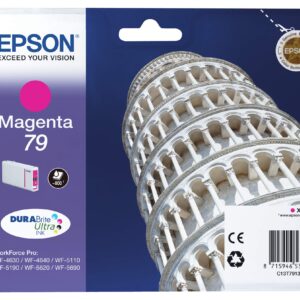 Epson 79 Leaning of Pisa Magenta Genuine Ink Cartridge DuraBrite Ultra
