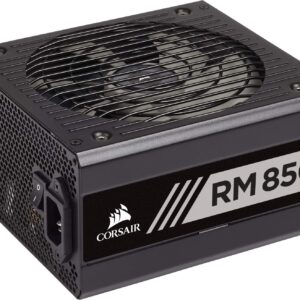Corsair RM850x 80 PLUS Gold 850 Watts Fully Modular ATX Power Supply Unit - Black