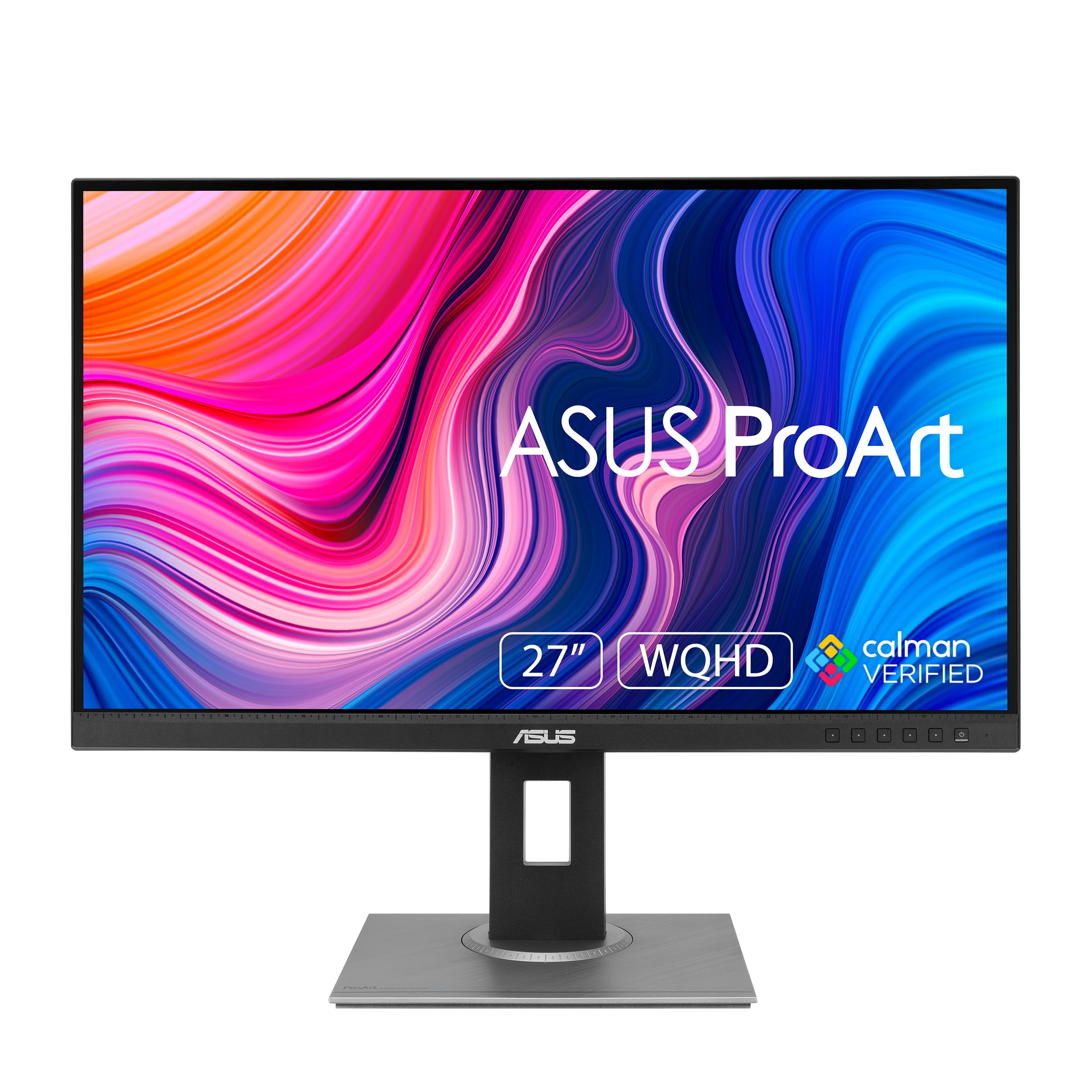 ASUS ProArt Display PA278QV Professional Monitor - 27-inch IPS WQHD (2560 x 1440) 100 sRGB Rec 709 Color Accuracy E 2 Calman Verified Preset Palette Black