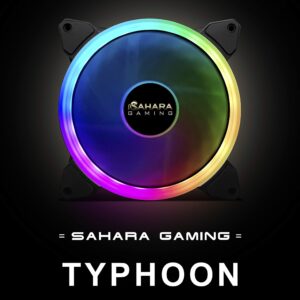 SaharaGaming Sahara Pirate series 12CM true RGB case fan (14CM Typhoon)