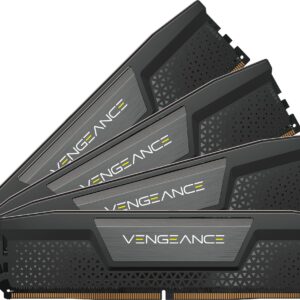 Corsair VENGEANCE DDR5 RAM 192GB (4x48GB) 5200MHz CL38 Intel XMP iCUE Compatible Computer Memory - Black (CMK192GX5M4B5200C38)