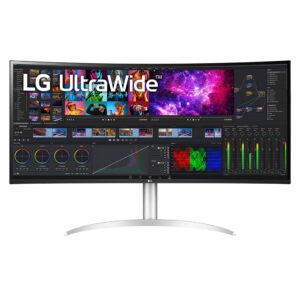 LG UltraWide Curved 5K Monitor 40WP95CP 40 inch 72Hz 5ms Nano IPS Display HDR 10 AMD Freesync Thunderbolt 4 HDMI Displayport USB C