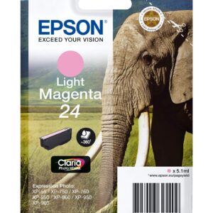 Epson 24 Light Magenta Inkjet Cartridge C13T24264012