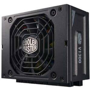 Cooler Master V 1300 SFX Platinum UK Plug - 80 PLUS (230V) Fully Modular Power Supply Unit Fits Mini-ITX to ATX Cases Full 30 Support Quiet 92mm FDB Fan 10-Year Warranty 1300W