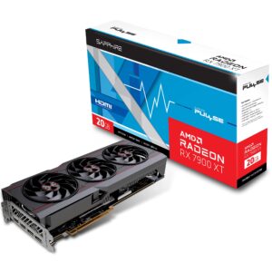 Sapphire 11323-02-20G Pulse AMD Radeon RX 7900 XT Gaming Graphics Card with 20GB GDDR6 RDNA 3