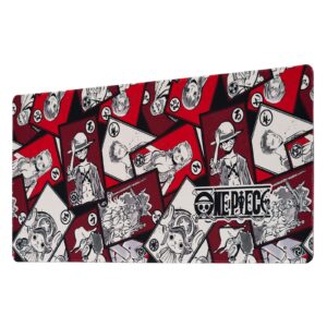 Grupo Erik One Piece XXL Mouse Mat - Desk Pad 315" x 1378" Non-Slip Rubber Base Gaming Keyboard Manga Gifts