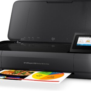 HP Officejet 250 mobile multifunction printer (printer scanner copier WLAN ePrint Wifi Direct USB 4800 x 1200 dpi) black