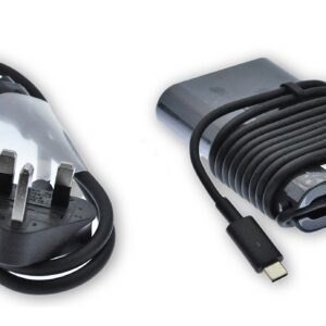 Dell Latitude 3400 3500 7200 2-In-1 7300 7400 65w USB-C Power Adapter Charger UK 450-AGOL 2YK0F