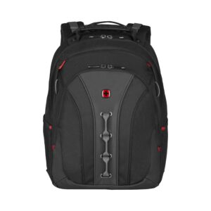 Wenger Legacy Laptop Backpack Fits up to 16 21 l Unisex Ideal for Business Uni School Travel Black/Grey