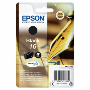 Epson C13T16214012/16 Ink cartridge black 175 pages 54ml for WF 2010/2660/2750