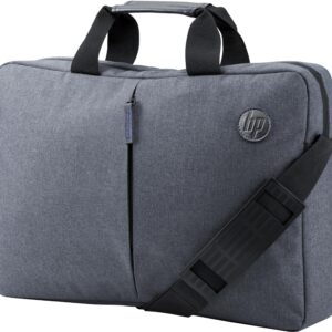 HP Essential 156 Inch (396 cm) Grey TopLoad Briefcase Messenger Bag for Laptop/Chromebook/Mac