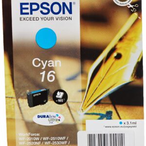 Epson Pen & Crossword Ink Cartridge for WorkForce WF-2010W Series - Cyan
