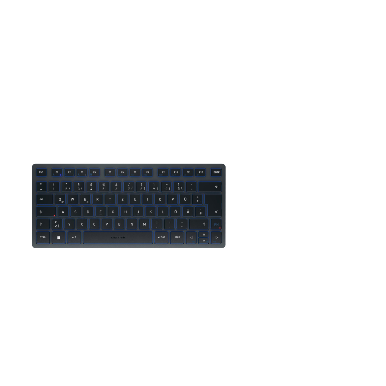 CHERRY KW 7100 MINI BT Wireless slate blue