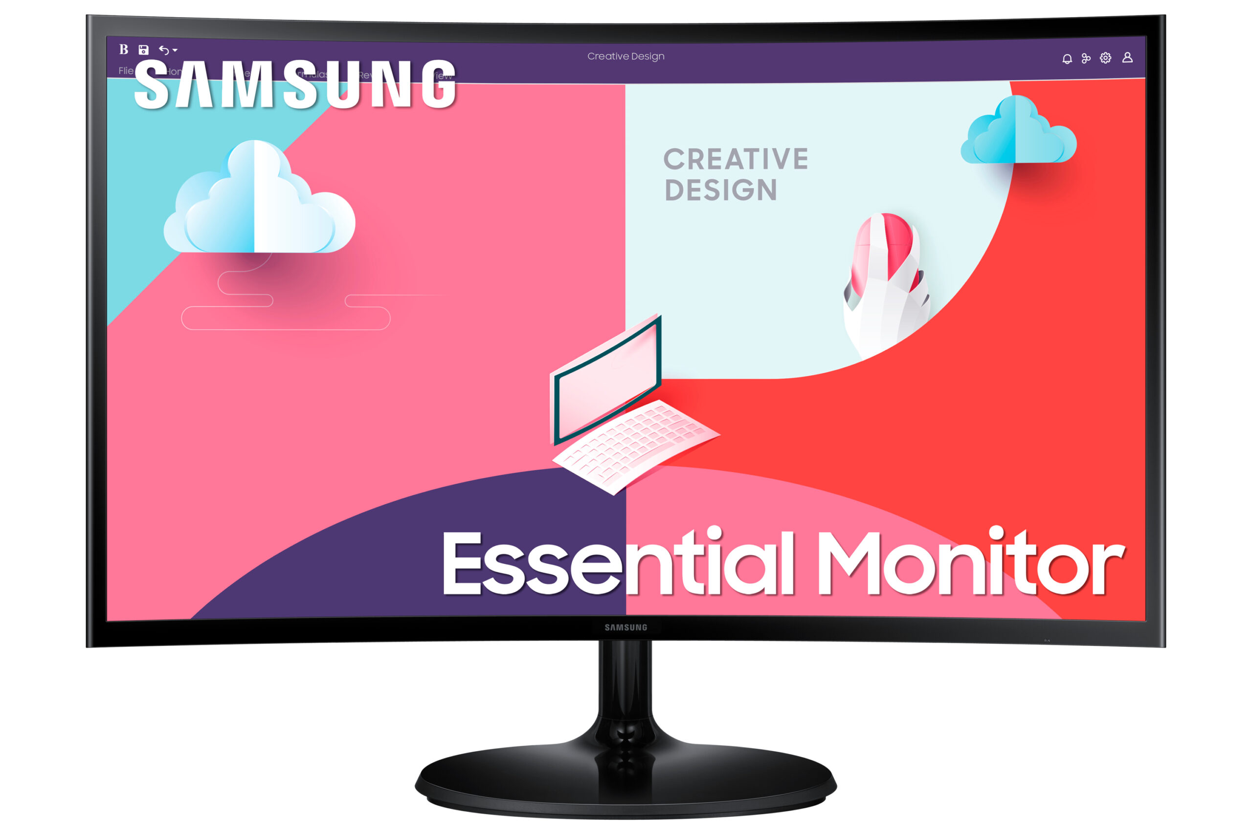Samsung S24C364EAU 61 cm (24") 1920 x 1080 pixels Full HD