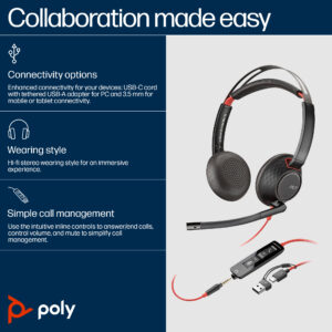 Plantronics/poly 8X231A6 Headset / Audio