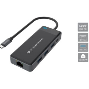 Conceptronic 7-IN-1 Docking Station