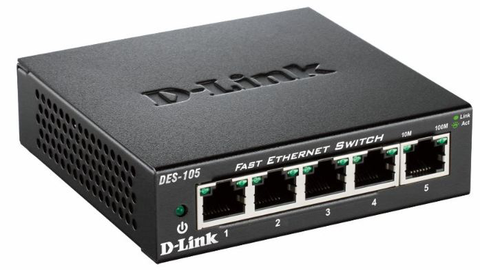 D-Link 10100MBIT Network Switch