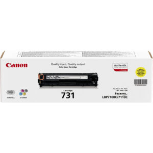 Canon 6269B002/731Y Toner cartridge yellow 15K pages ISO/IEC 19798 for LBP-7110/MF 620