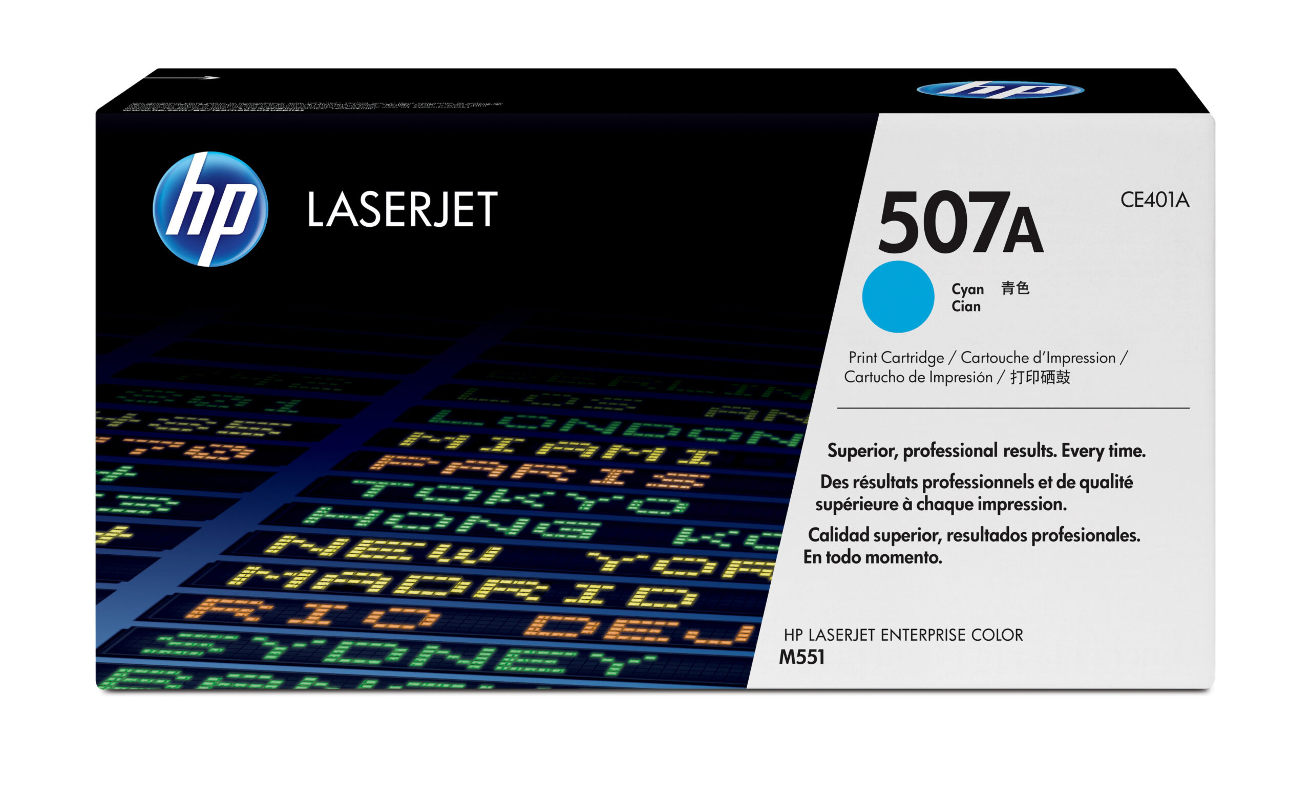 HP Toner 507A cyan