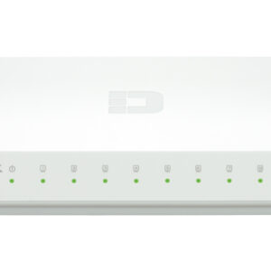 8-Port Easy Desktop Switch 8-Port Easy Desktop Switch 8x 10100Mbits TP (RJ-45) Port geruschlos ohne Lfter automatische Geschwindigkeits- und Duplexanpassung