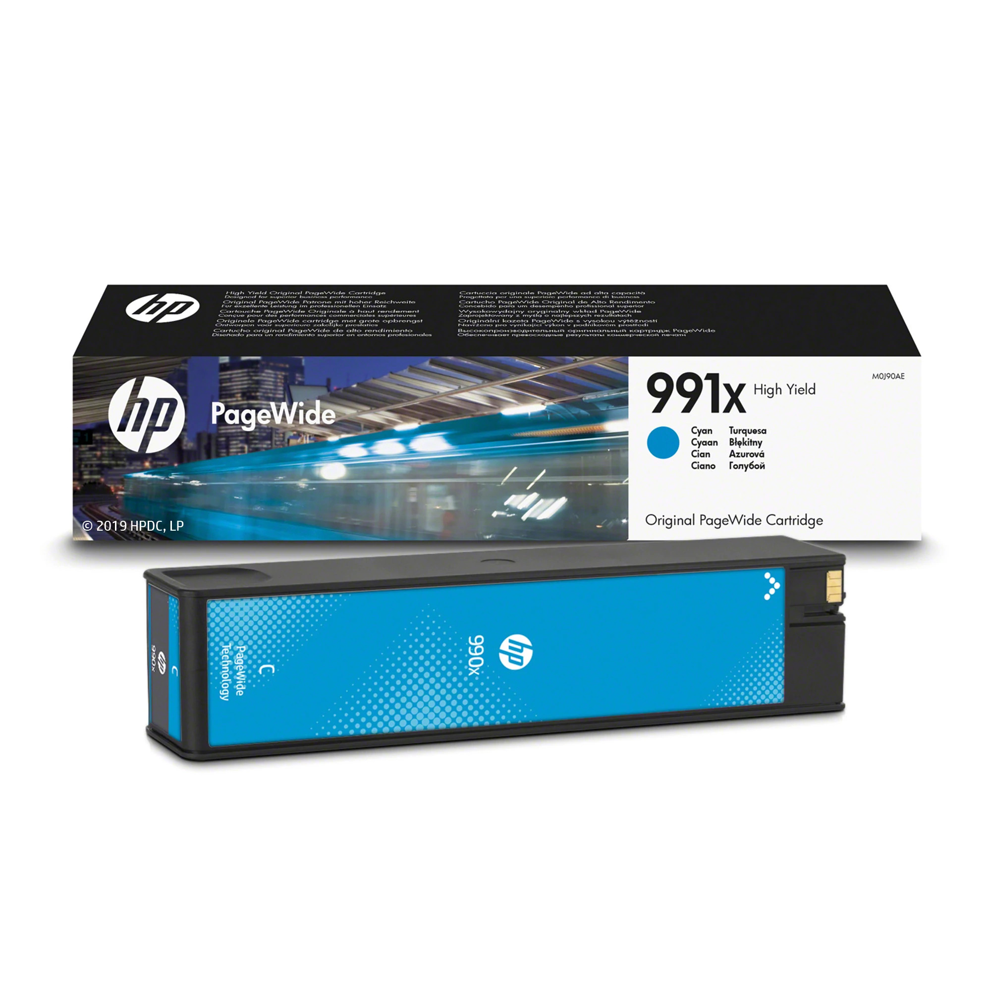HP M0J90AE Cyan Ink Cartridge