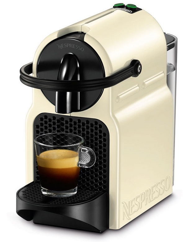 DeLonghi Nespresso Inissia coffee machine Vanilla Cream